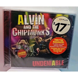 Alvin And The Chipmunks Undeniable (CD, 2008) New Sealed With Hype Stickers